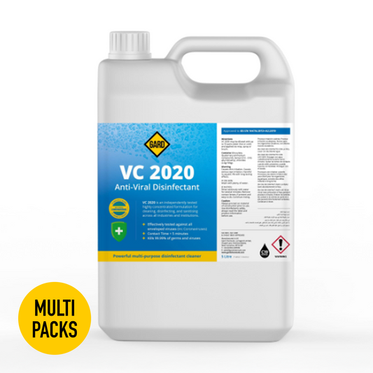 Anti-Viral Disinfectant - Gard VC 2020 - 5L Multipack