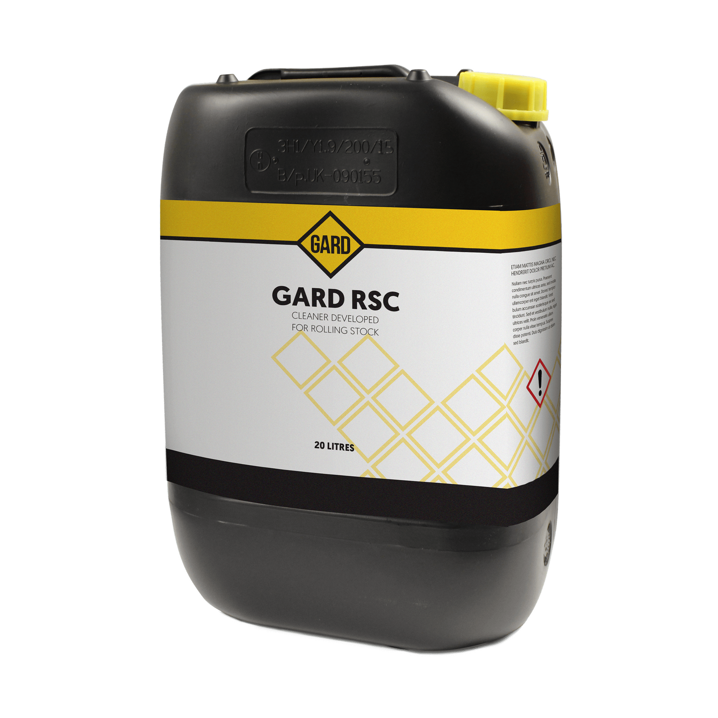Neutral pH Cleaner for Trains - Gard RSC