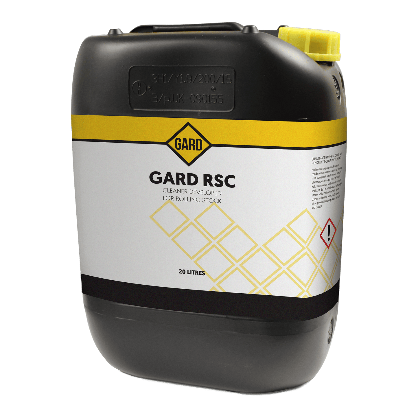 Neutral pH Cleaner for Trains - Gard RSC