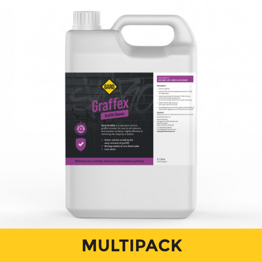 Solvent Free Graffiti Remover - Gard Graffex - 5L Multipack