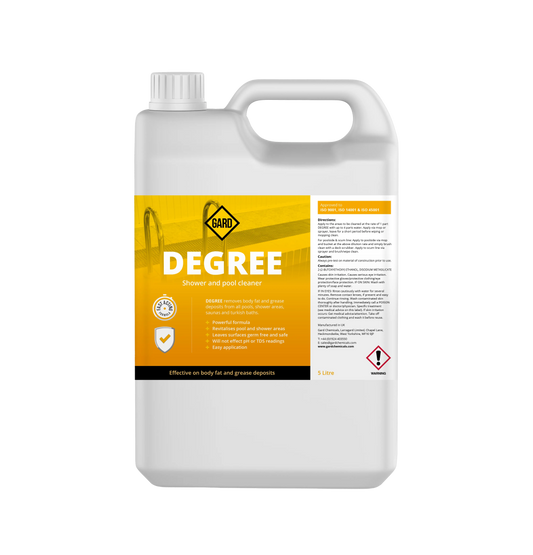 Shower and Pool Cleaner -  Degree - 5L