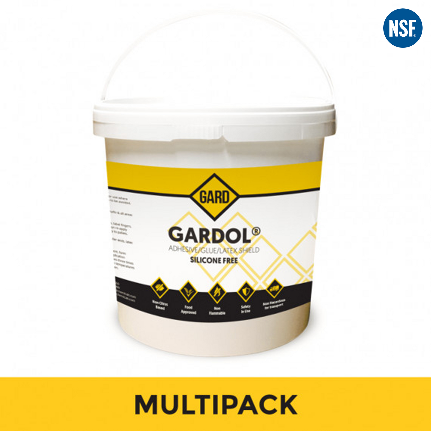 Adhesive/Glue/Latex Shield Silicone Free - Gardol - 2 x 5K