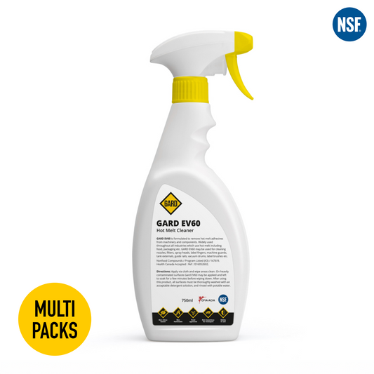 Hot Melt Cleaner - Gard EV60 - 12 x 750ml
