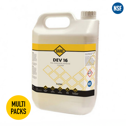 PVA / Emulsion Adhesive Cleaner - Dev 16 - 4 x 5L