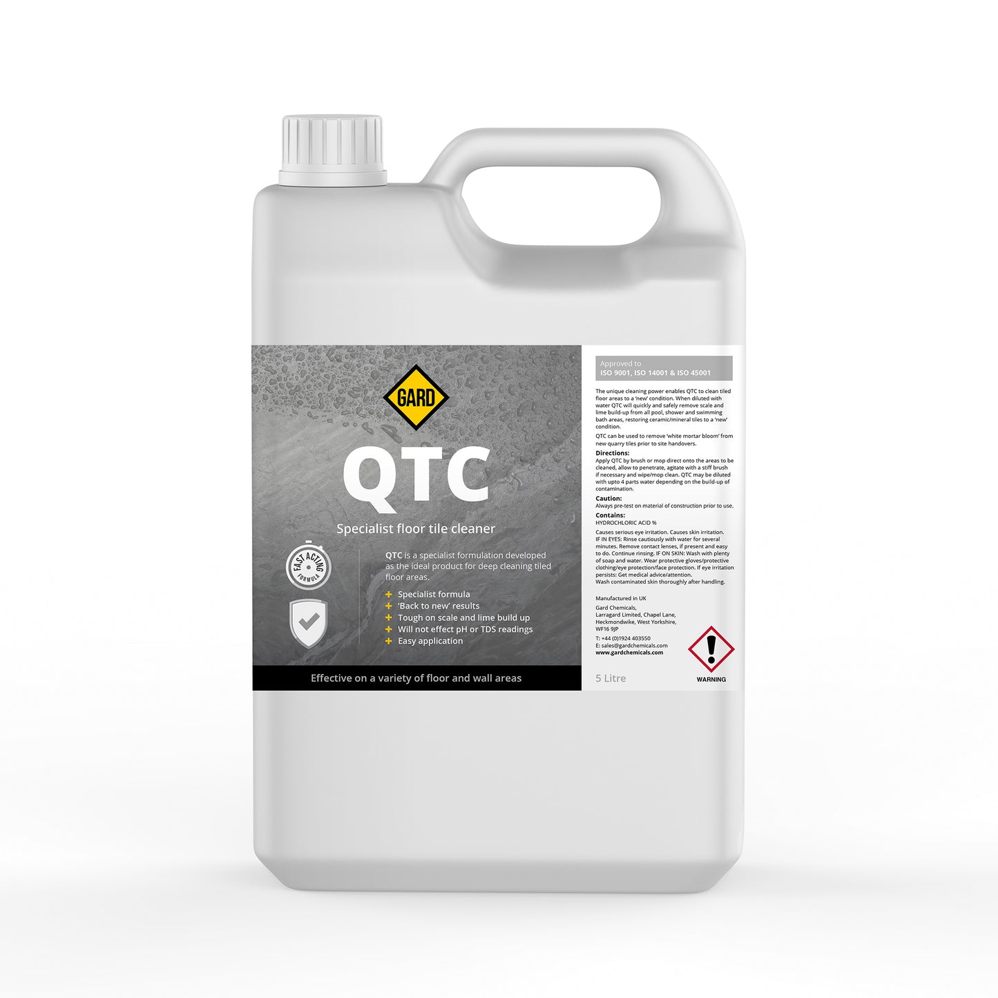 Tile Cleaner - QTC - 5L