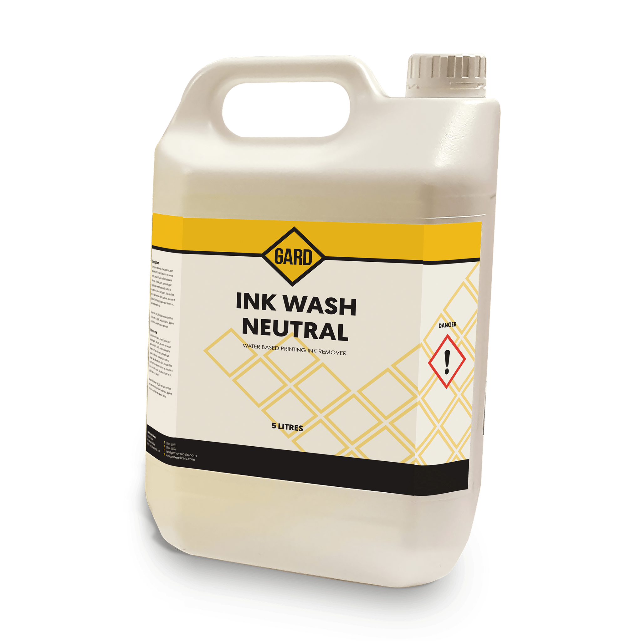 Water Based Printing Ink Remover - Ink Wash Neutral – Gard Chemicals