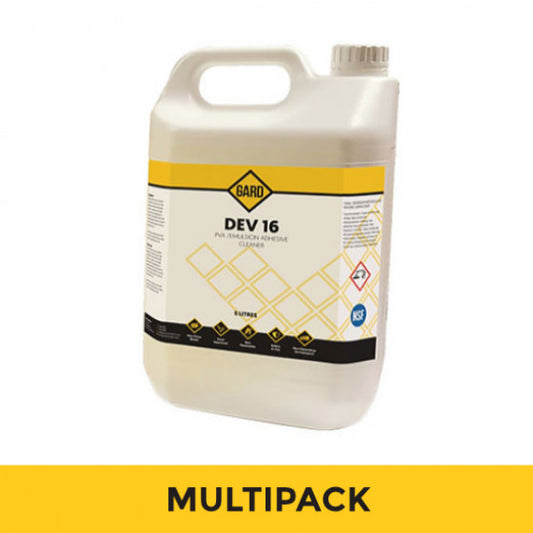 PVA / Emulsion Adhesive Cleaner - Dev 16 - 4 x 5L